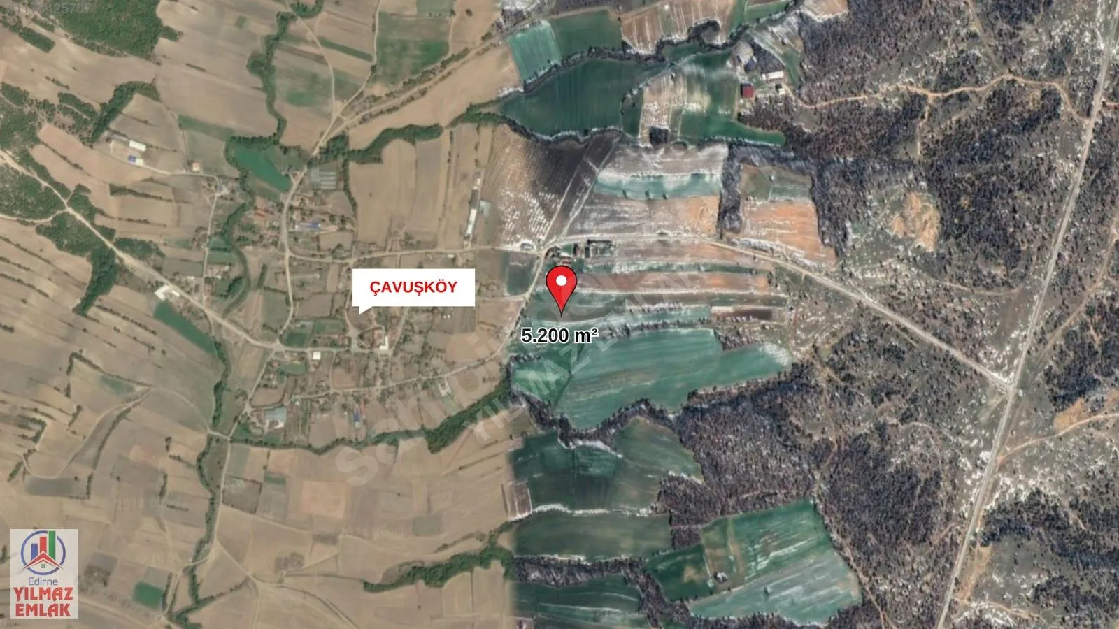 KIRKLARELİ BABAESKİ ÇAVUŞKÖY'Ü KÖY İÇİNDE SATILIK ARSA